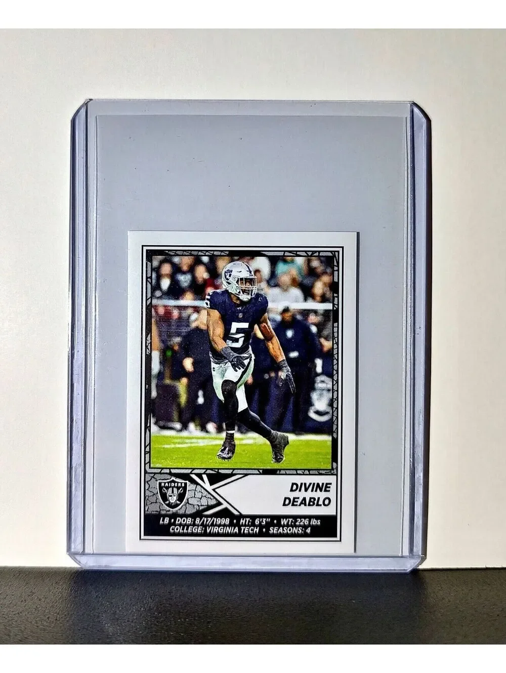 Divine Deablo 2024 Panini NFL Sticker #277 Las Vegas Raiders